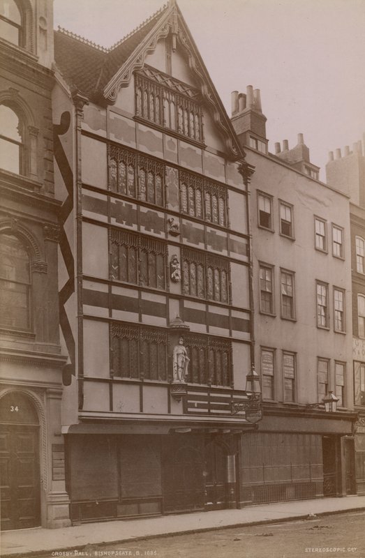 Crosby Hall, Bishopsgate, Londýn od English Photographer
