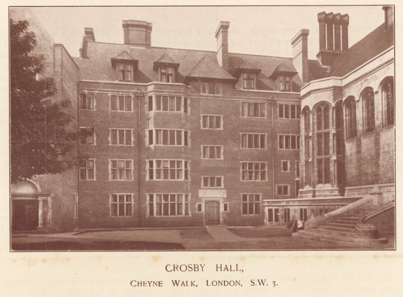 Crosby Hall, Cheyne Walk, Londýn od English Photographer