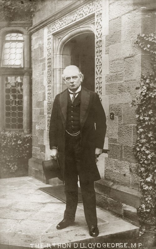 David Lloyd George, velšský liberální politik (černobílá fotografie) od English Photographer