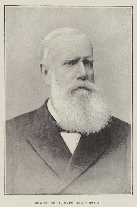 Dom Pedro II, císař Brazílie od English Photographer