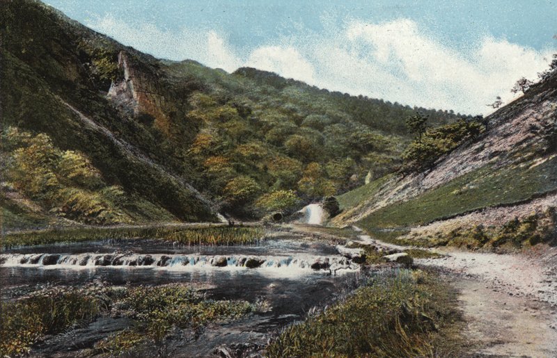 Dovedale, Castle Rock od English Photographer