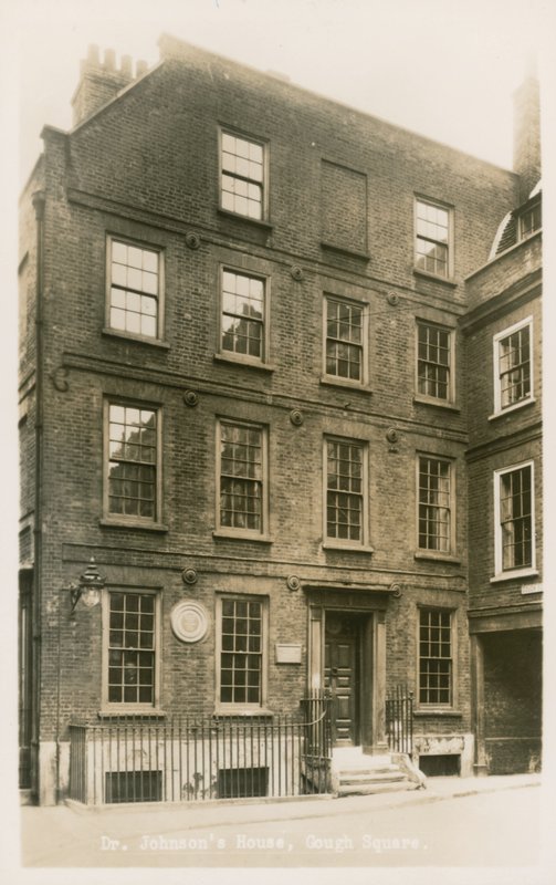 Dr Johnsons House, Gough Square, Londýn od English Photographer