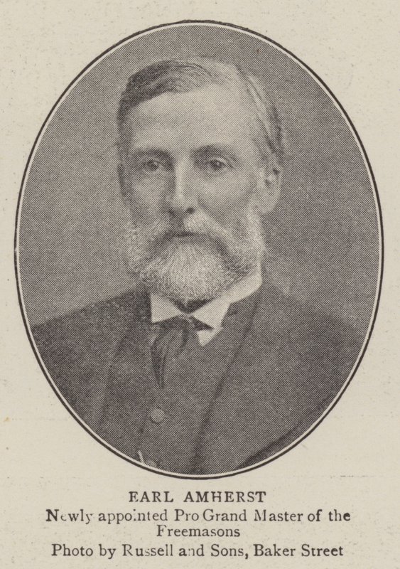hrabě Amherst od English Photographer