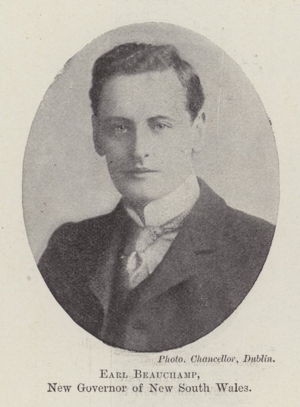 Earl Beauchamp, nový guvernér Nového Jižního Walesu od English Photographer