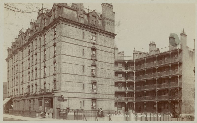 Budovy Ebury na Pimlico Road od English Photographer