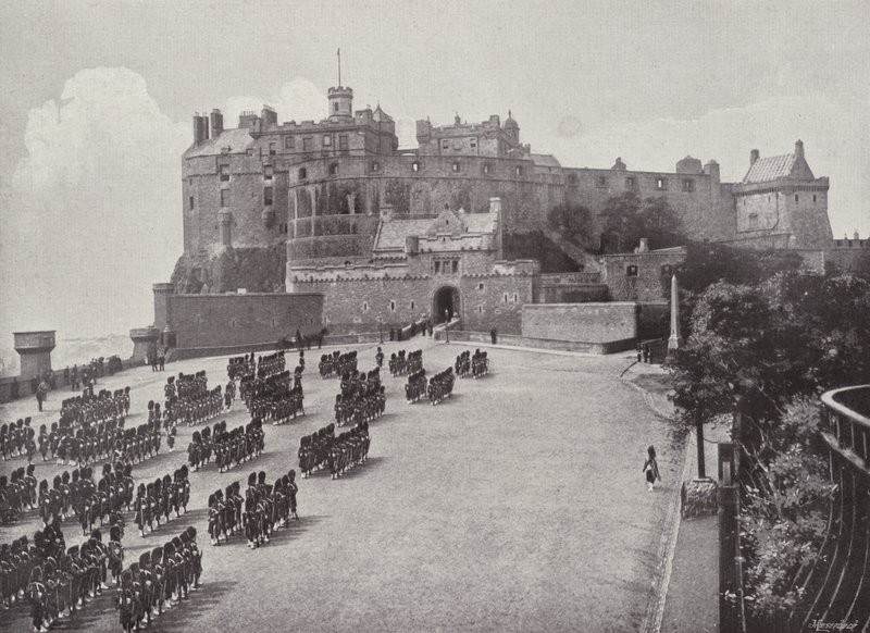 Edinburský hrad, Esplanáda od English Photographer