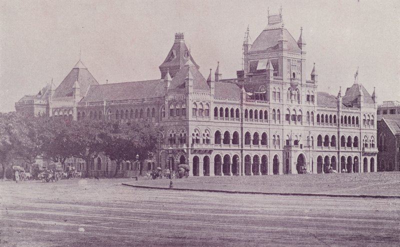 Elphinstone College, Bombay od English Photographer