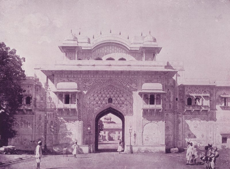 Vstup do paláce Maharajahs, Jeypore od English Photographer