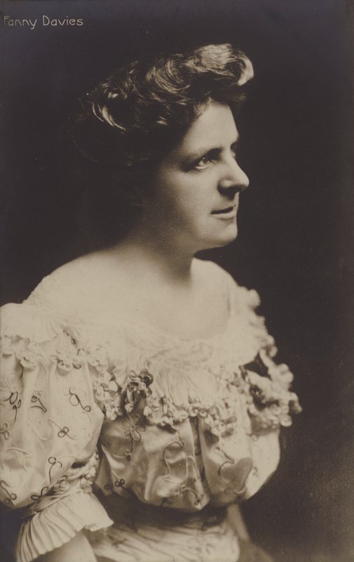 Fanny Davies , britský pianista od English Photographer