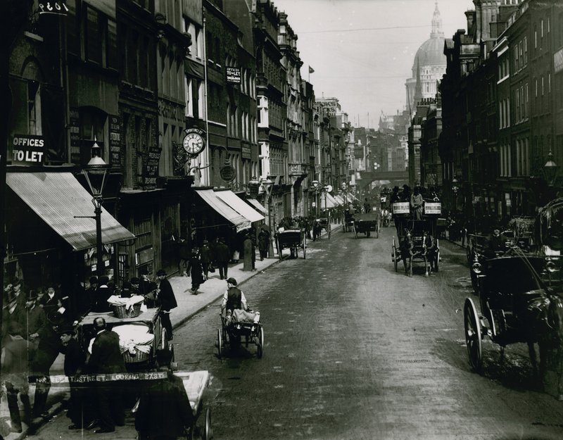 Fleet Street, Londýn od English Photographer