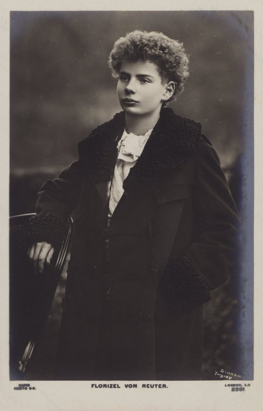 Florizel von Reuter , americký houslista a skladatel od English Photographer