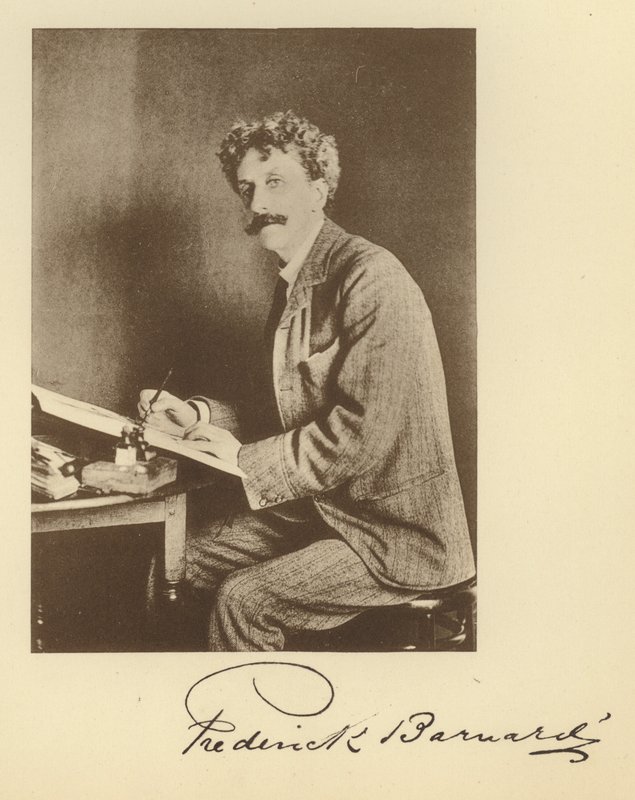 Frederick Barnard (černobílá fotografie) od English Photographer