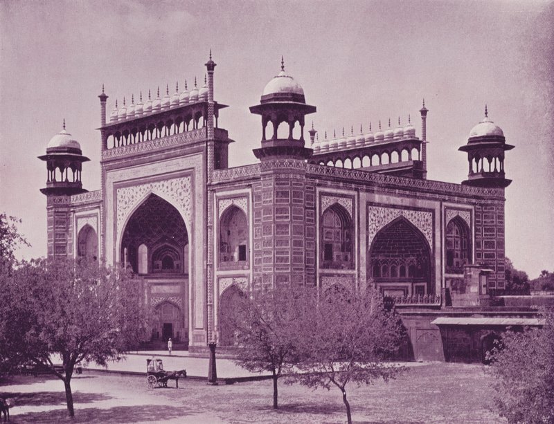 Brána Taj, Agra od English Photographer
