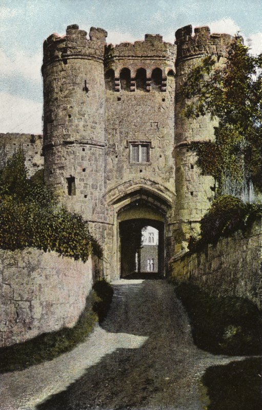 Brána, hrad Carisbrooke od English Photographer