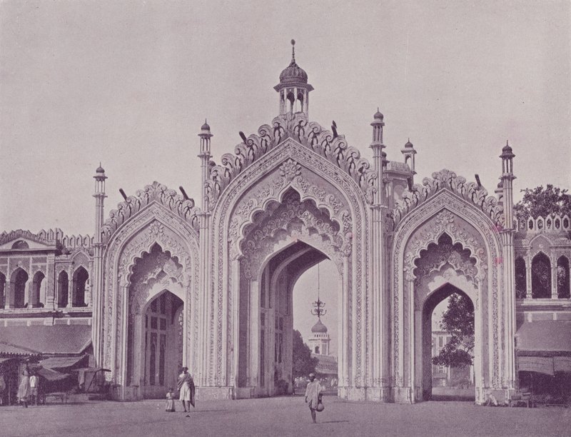 Brána Hussainabad Market, Lucknow od English Photographer