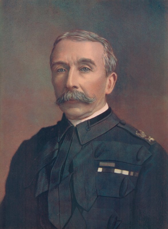 Generál E. F. Chapman. Velení jednotkám ve Skotsku od English Photographer