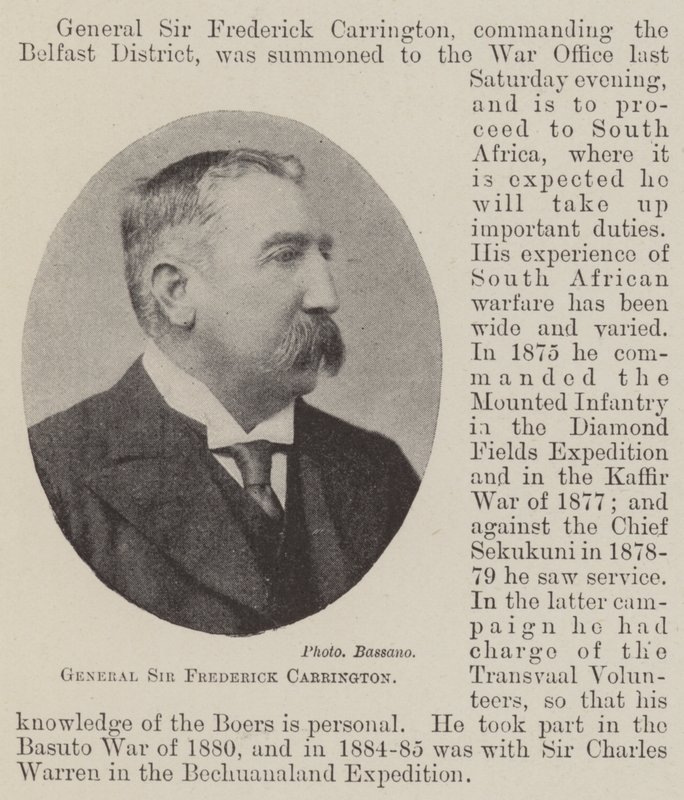 Generál Sir Frederick Carrington od English Photographer