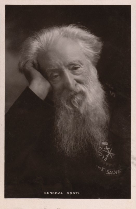 Generál William Booth, zakladatel Armády spásy (čb fotografie) od English Photographer