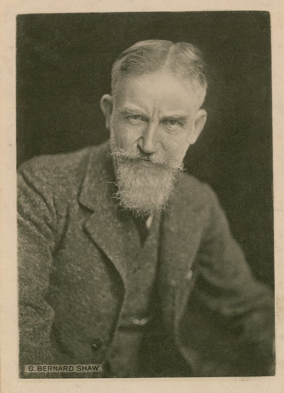 George Bernard Shaw, fotografie od English Photographer