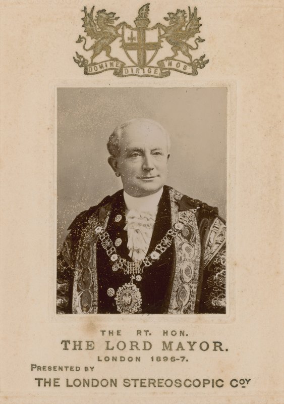 George Faudel-Phillips, vážený primátor Londýna od English Photographer