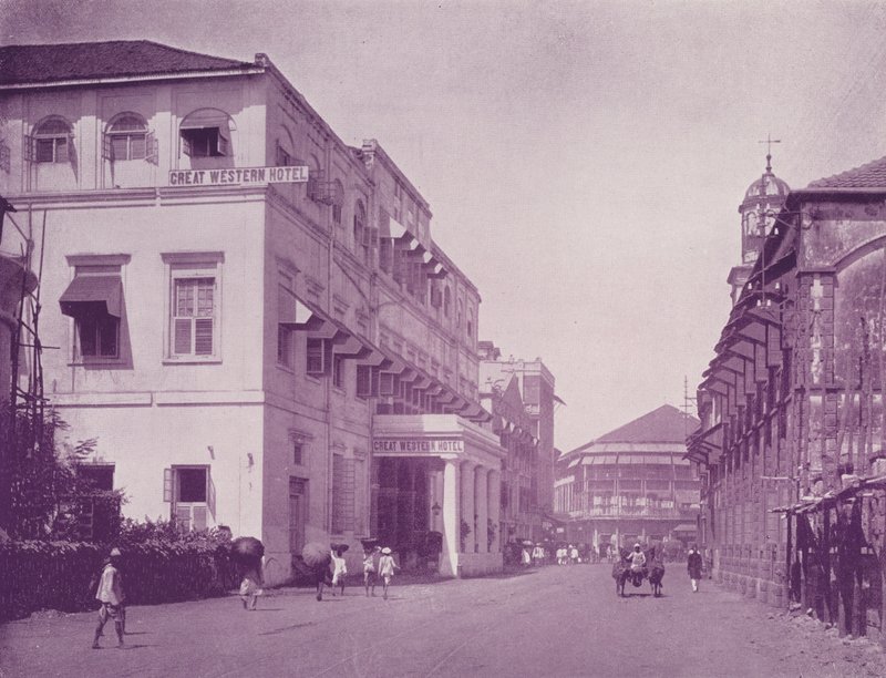 Great Western Hotel a Apollo Street, Bombaj od English Photographer