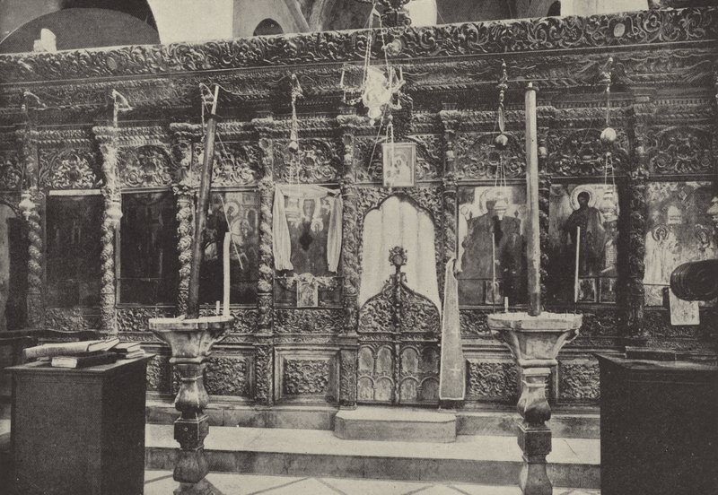 Řecký kostel, Nazareth, poblíž St Marys Well od English Photographer