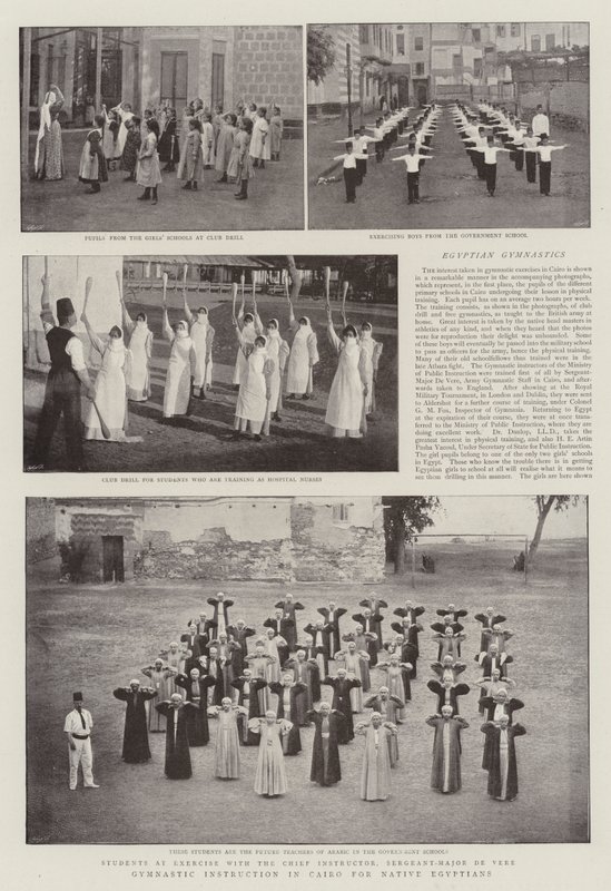 Gymnastická výuka v Káhiře pro původní Egypťany od English Photographer