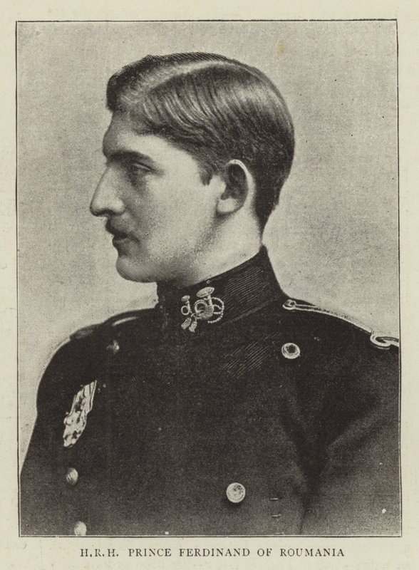 Jeho královská výsost princ Ferdinand Rumunský od English Photographer