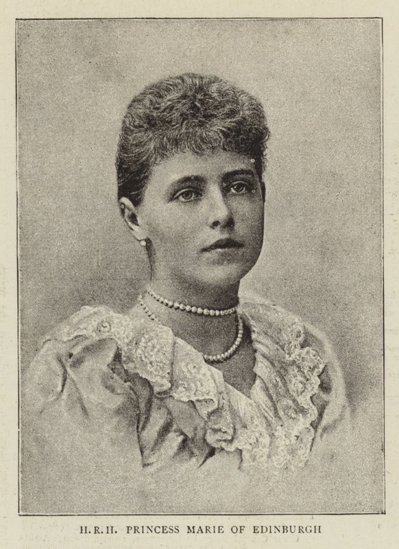 Jeho královská výsost princezna Marie z Edinburghu od English Photographer