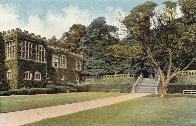 Haddon Hall and Steps od English Photographer