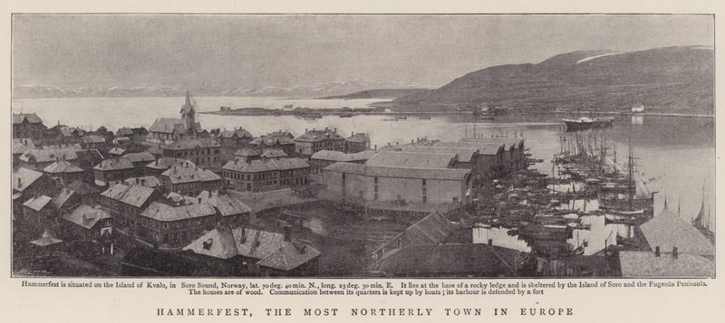 Hammerfest, nejsevernější město v Evropě od English Photographer