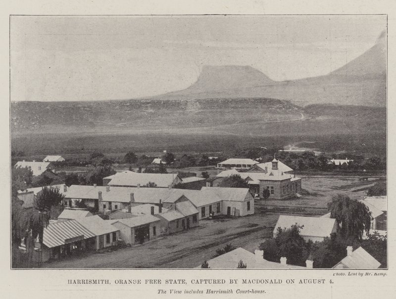 Harrismith, Orange Free State, zajat MacDonaldem 4. srpna od English Photographer