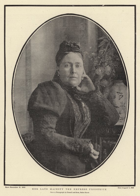 Její zesnulé veličenstvo císařovna Frederick od English Photographer