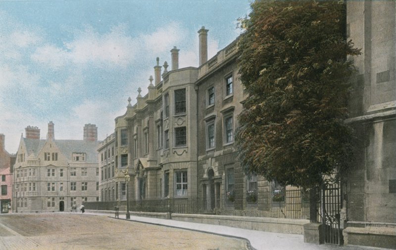 Hertford College od English Photographer