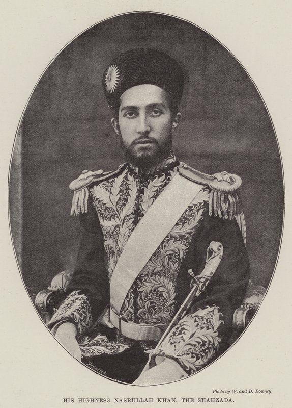 Jeho Výsost Nasrullah Khan, Shahzada od English Photographer