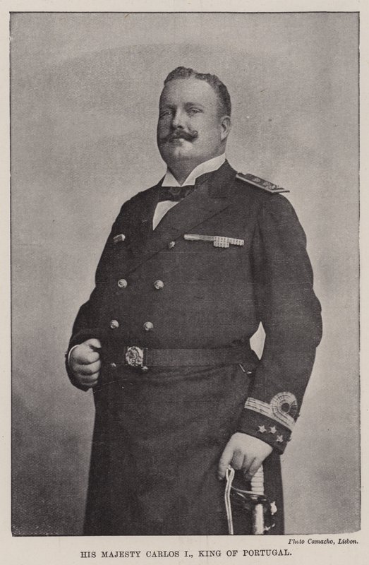 Jeho Veličenstvo Carlos I., král portugalský od English Photographer