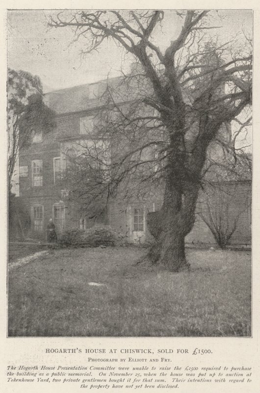 Hogarths House v Chiswicku, prodán za 1500 £ od English Photographer