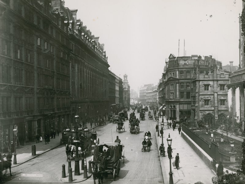 Holborn viadukt, Londýn od English Photographer
