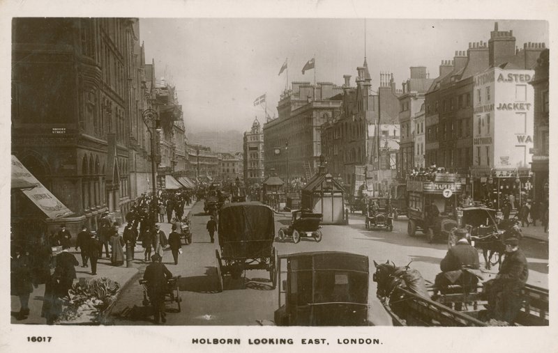 Holborn hledá na východ, Londýn od English Photographer