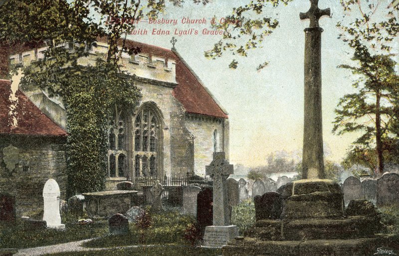 Kostel Nejsvětější Trojice, Bosbury (barevné foto) od English Photographer