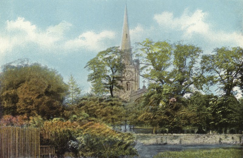 Kostel Nejsvětější Trojice, Stratford-on-Avon od English Photographer