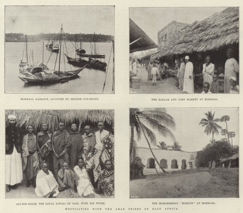 Nepřátelství s arabskými kmeny východní Afriky od English Photographer