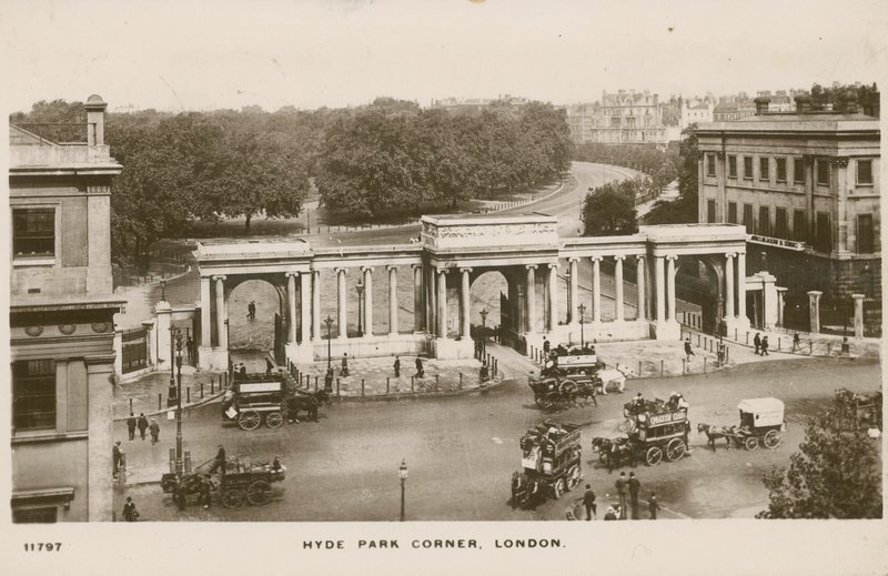 Hyde Park Corner, Londýn od English Photographer