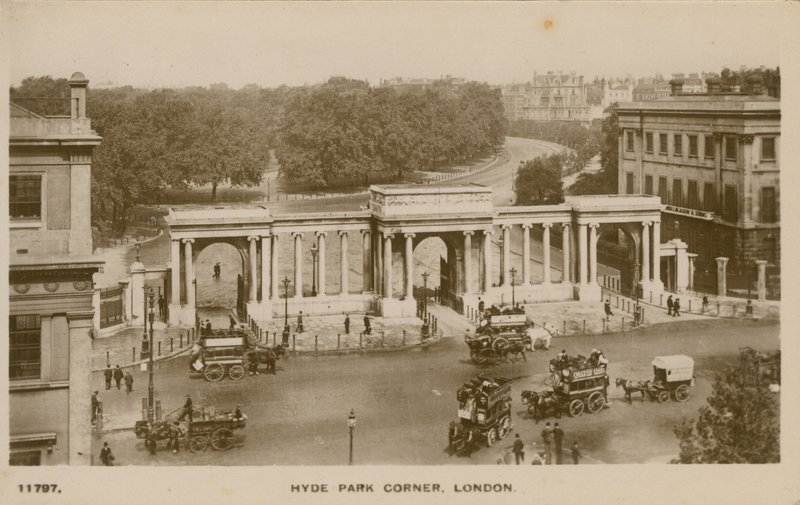 Hyde Park Corner, Londýn od English Photographer
