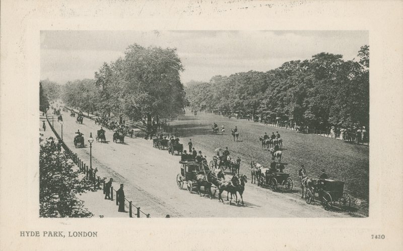 Hyde Park, Londýn od English Photographer