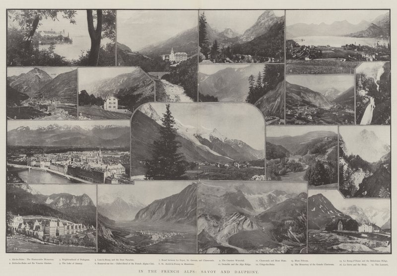 Ve francouzských Alpách, Savojsku a Dauphiny od English Photographer
