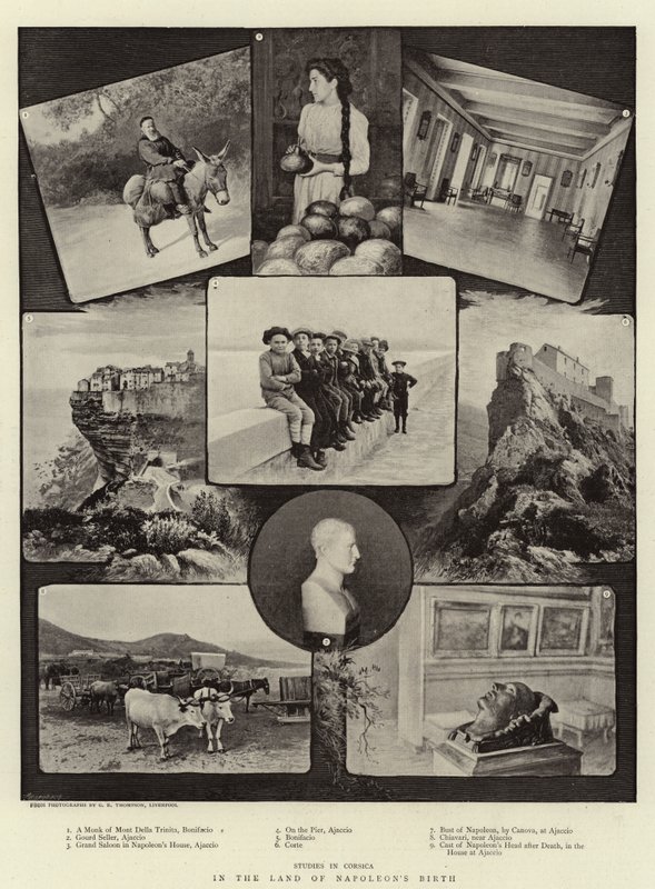 V zemi Napoleonova narození od English Photographer