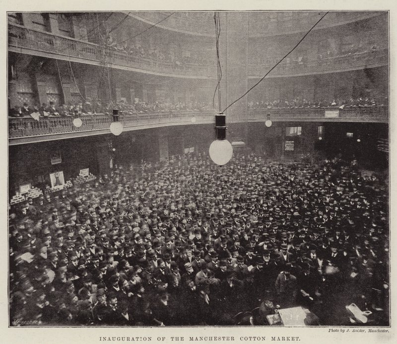 Slavnostní otevření Manchester Cotton Market od English Photographer