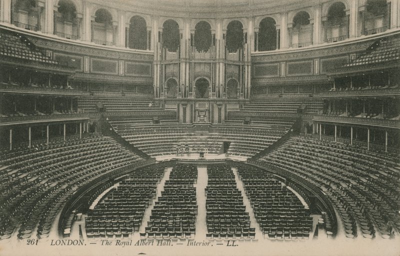 Interiér Royal Albert Hall, Londýn od English Photographer