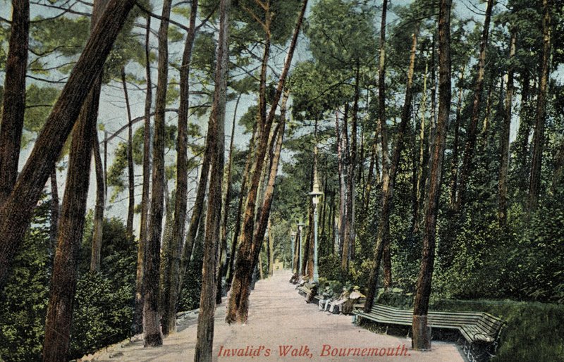 Invalid’s Walk, Bournemouth (foto) od English Photographer